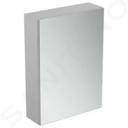 IDEAL STANDARD - Mirror&Light Zrcadlová skříňka 600x700 mm, hliník (T3589AL)