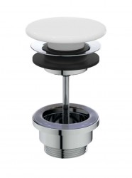 IDEAL STANDARD - Příslušenství Umyvadlová výpusť, ClickClack, bílá (E265301)
