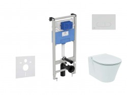IDEAL STANDARD - ProSys Set předstěnové instalace, klozetu a sedátka  Connect Air, tlačítka Oleas M1, Aquablade, SoftClose, chrom (ProSys120M SP24)