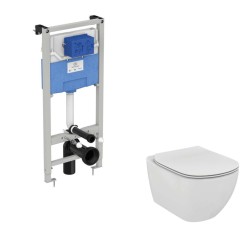 IDEAL STANDARD - ProSys Set předstěnové instalace ProSys, klozetu a sedátka Tesi, Aquablade, SoftClose (R038501)