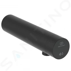 IDEAL STANDARD - SensorFlow Senzorová umyvadlová baterie bez směšovače, bateriové napájení, hedvábná černá (A7561XG)