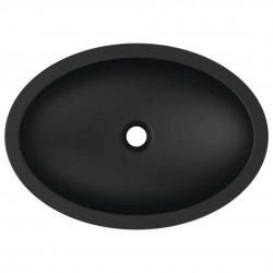 IDEAL STANDARD - Strada Umyvadlo na desku, 60x42 cm, bez přepadu, černá (K0784V3)