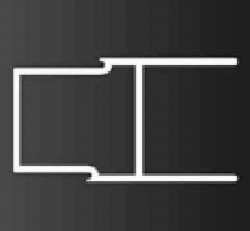 IDEAL STANDARD - Synergy Nastavovací profil 25 mm, výška 1900 mm, lesklý hliník (LV946EO)