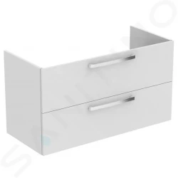 IDEAL STANDARD - Tempo Umyvadlová skříňka 1000x440x550 mm, 2 zásuvky, lesklá bílá (E1105WG)