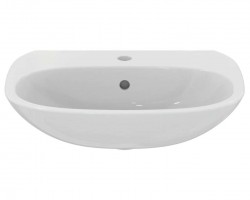 IDEAL STANDARD - Tesi Umyvadlo 55x45 cm, s přepadem, otvor pro baterii, bílá (T352301)