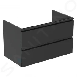 IDEAL STANDARD - Tesi Umyvadlová skříňka, 800x440x490 mm, černá (T0051ZT)