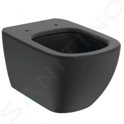 IDEAL STANDARD - Tesi Závěsné WC, Aquablade, černá (T0079V3)