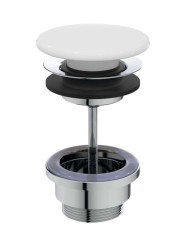 IDEAL STANDARD - Umyvadlová výpusť, ClickClack, bílá (E265301)