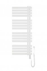 Instalprojekt - Koupelnový elektrický radiátor - POP STAR ELECTRO - Barva radiátoru - Bílá, Rozměr radiátoru - 500 × 980 mm, výkon 300 W (RADPOPEL509035)