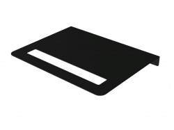 Instalprojekt - Polička k elektrickým sušákům ESCADA 1 a 2 - Barva - C31 černá matná, Rozměr A - 38 (RDOPBESCE40C31)