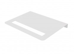 Instalprojekt - Polička k elektrickým sušákům ESCADA 1 a 2 - Barva - C34 Bílá matná, Rozměr A - 38 (RDOPBESCE40C34)