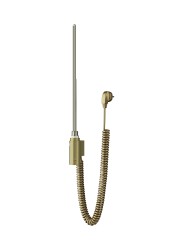 Instalprojekt - Topná tyč HOT s termostatem a časovačem - Barva topné tyče - Zlatá, Typ připojení - Kroucený kabel, Výkon topné tyče - 600 W (RDOHOT39G)
