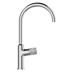 INVENA - Baterie dřezová GABRO PLUS TREND chrom (BZ-3P-001-V)