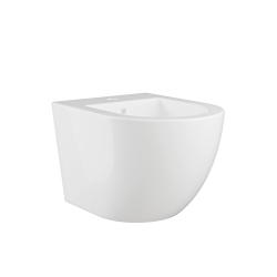 INVENA - Bidet závěsný Limnos, bílý (CB-93-001-L)