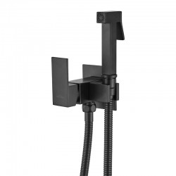 INVENA - Bidetová baterie podomítková,černá (BP-K0-B04-L)