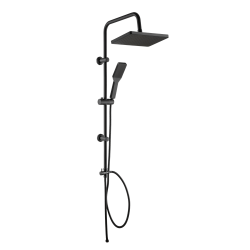 INVENA - Dešťová sprcha amfisa černá; (AU-39-004-K)