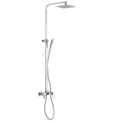 INVENA - Dešťová sprcha s baterií sprchovou paros trend chrom; (AU-33-B01-C)