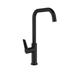 INVENA - Dřezová baterie Alonia Trend, černý lesk (BZ-70-004-V)