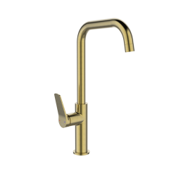 INVENA - Dřezová baterie Alonia Trend, kartáčované zlato (BZ-70-009-V)