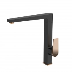 INVENA - Dřezová baterie MIDNIGHT černá /zlato (BZ-35-014-V)