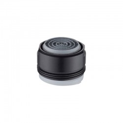 INVENA - Náhradní silikonový perlátor pro koupelnové a dřezové baterie, černá (SU-AA-022-L)