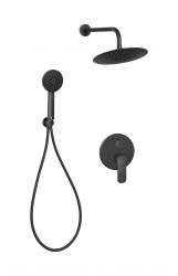 INVENA - Podomítkový set 2-cestná nástěnná baterie SIROS , round, number 13 (BS-90-013-A)