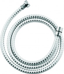 INVENA - Sprchová hadice Biflex, colour: chrom-bílá 150cm (AW-30-J02-J)