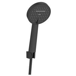INVENA - Sprchová souprava 1-bodová Kalitea, černá (AU-72-M04-V)