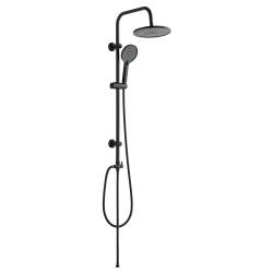 INVENA - Sprchový sloup bez baterie Rikia, černá (AU-24-104-G)