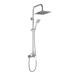 INVENA - Sprchový sloup s baterií Stelona, chrom (AU-34-B01-Q)
