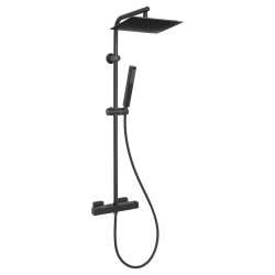INVENA - Sprchový sloup s termostatickou baterií SVART (AU-85-004-X)