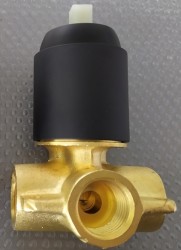 INVENA - Těleso pro podomítkové baterie černé bez přepínače, 35 mm, 1-funkce (SC-B1-449-P)