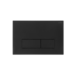 INVENA - Tlačítko splachovací k podomítkovému rámu, 603 černé; (CC-03-004-S)