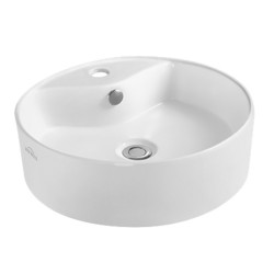 INVENA - Umyvadlo na desku 47 cm RONDI (CE-21-001-W)