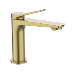 INVENA - Umyvadlová baterie Alonia Trend, kartáčované zlato(BU-70-009-V)