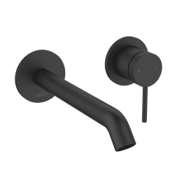 INVENA - Umyvadlová podomítková baterie Kalitea Trend, černá (BP-72-U04-V)