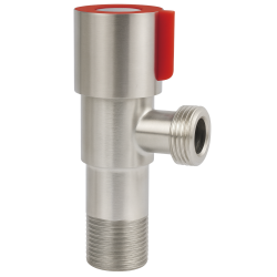 INVENA - Ventil rohový z nerezové oceli s keramickou hlavicí 1/2x1/2