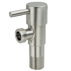 INVENA - Ventil rohový z nerezové oceli s keramickou hlavicí 1/2x1/2