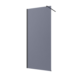 INVENA - Walk-in II Trend 80x200cm, grafit 8mm shiny-glass, černá (AK-32-183-S)