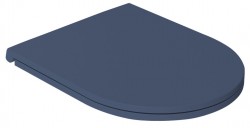 ISVEA - INFINITY WC sedátko, SLIM, Soft Close, Easy Take, modrá mat (40KF0544I-S)