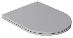 ISVEA - INFINITY WC sedátko, SLIM, Soft Close, Easy Take, stone grey (40KF0547I)