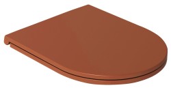 ISVEA - INFINITY WC sedátko, SLIM, Soft Close, Easy Take, terracotta (40KF0548I)