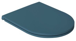 ISVEA - INFINITY WC sedátko, SLIM, Soft Close, Easy Take, zelená petrol (40KF0545I)