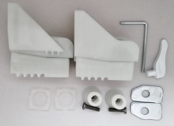 ISVEA - Montážní sada pro závěsné WC (YRDM00381)