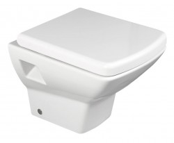 ISVEA - SOLUZIONE závěsná WC mísa, 35x50,5cm, bílá (10SZ02002)