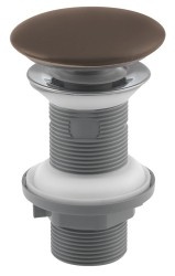 ISVEA - Umyvadlová výpust 5/4“, click-clack, keramická zátka, 20-70, taupe (38TP0164I)