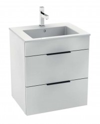JIKA - Cube Skříňka s umyvadlem, 54x42x62 cm, bílá (H4536121763001)