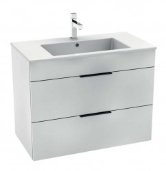 JIKA - Cube Skříňka s umyvadlem, 79x42x62 cm, bílá (H4537621763001)