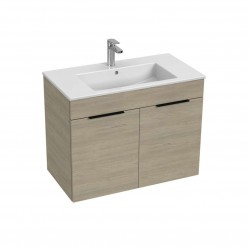 JIKA - Cube Skříňka s umyvadlem 80x43x61 cm, jasan (H4537521765141)