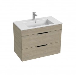 JIKA - Cube Skříňka s umyvadlem 80x43x61 cm, jasan (H4537621765141)